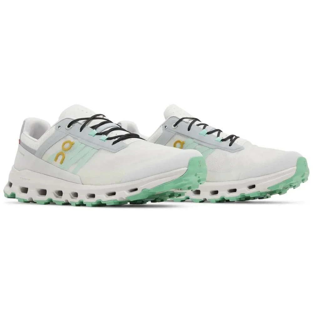 On Cloud Cloudvista CN Men's Size 7.5 Frost/Parakeet White Running Shoes Sneaker